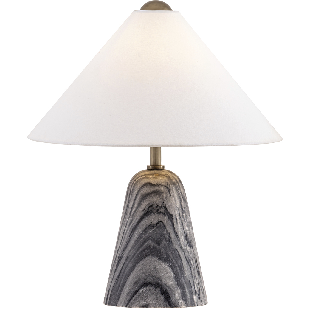 Millbrae 19.25 inch 10 watt Patina Brass Table Lamp Portable Light
